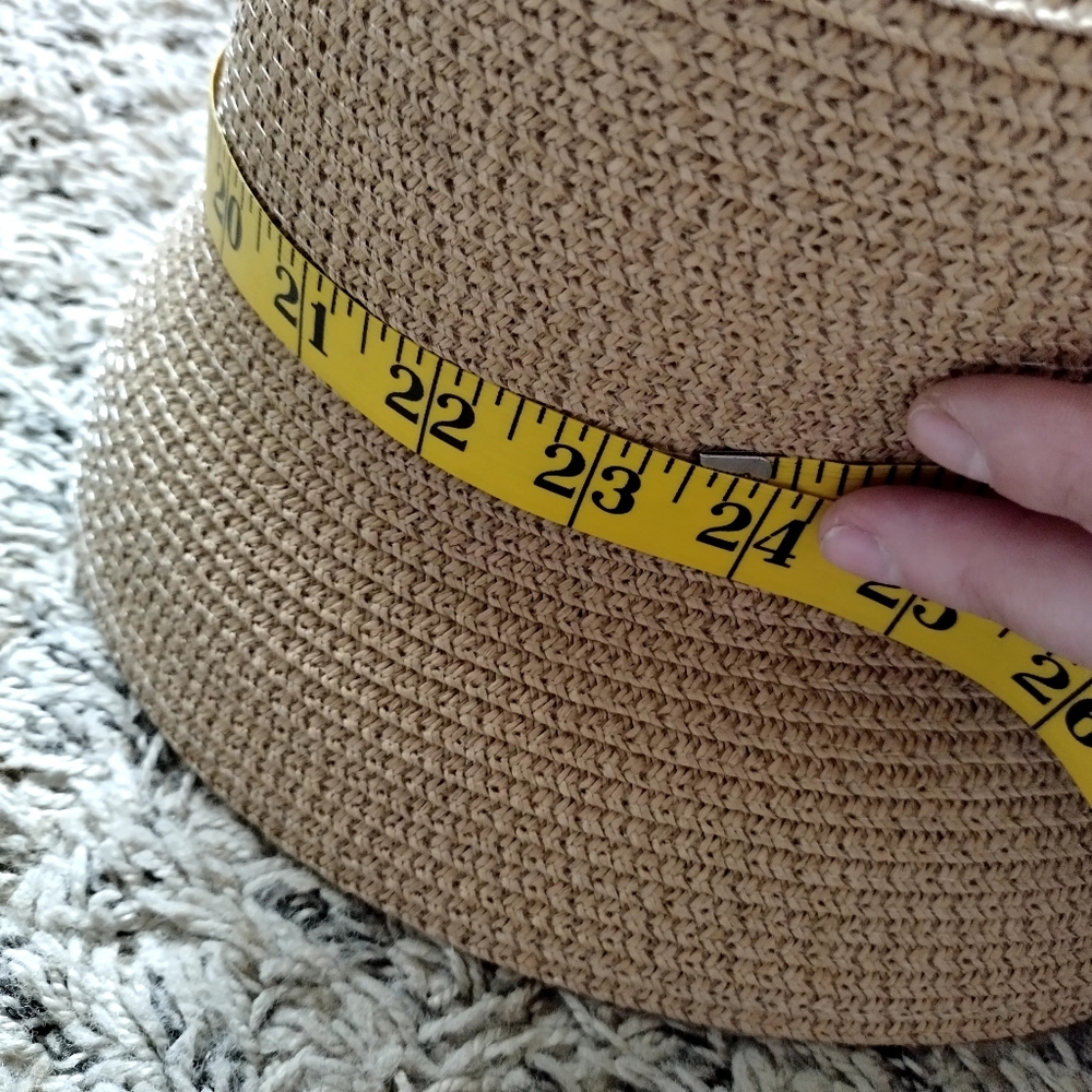 Christian Dior Straw Bucket Hat Sz S - Picture 4 of 4